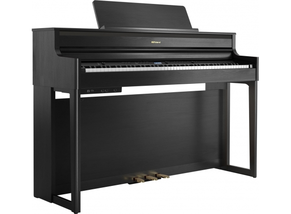 <b>Piano Digital Roland HP704 CH Charcoal Black Preto acetinado premium piano elétrico vertical</b> <b>Piano Digital Roland HP704 CH Charcoal Black Preto acetinado premium piano elétrico vertical</b>